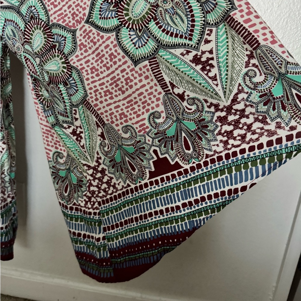 Boho Printed wide leg Jumpsuit / Playsuit w pockets by TYSA - Picture 8 of 9